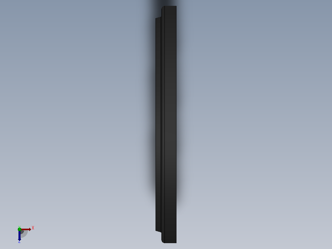 AH型ULTRATHAN金属骨架防尘圈(JIS)[AH140AZ5071]俯视图