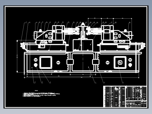 卧式组合机床设计