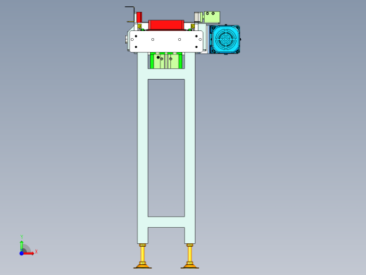 2.5倍速链条3D数模图纸 STP格式前视缩略图