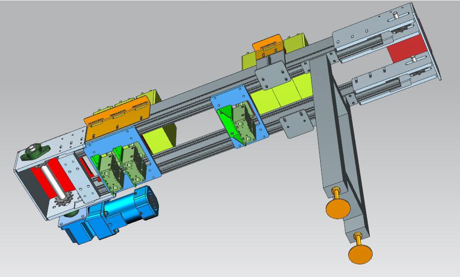 2.5倍速链条3D数模图纸 STP格式