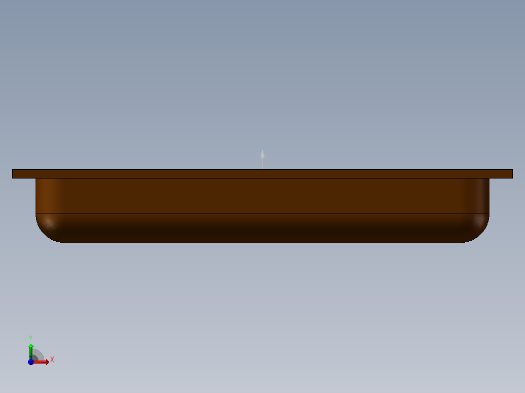 食品包装生产线机设计前视图