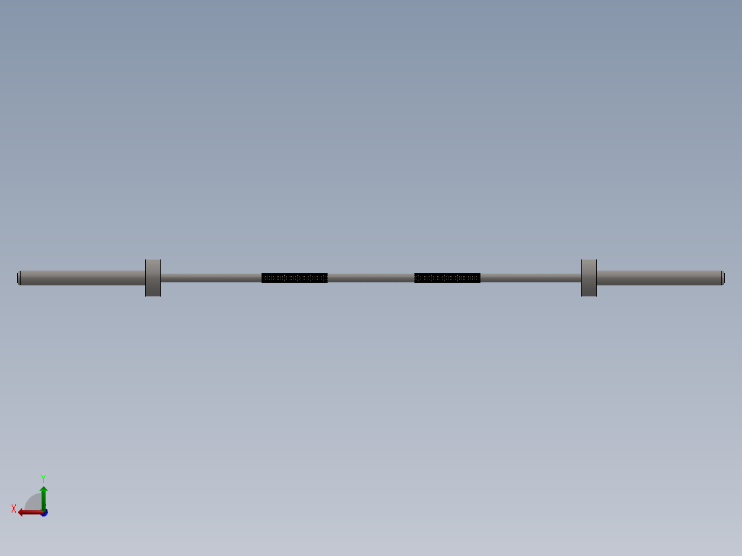 SW2016含特征小型杠铃后视图