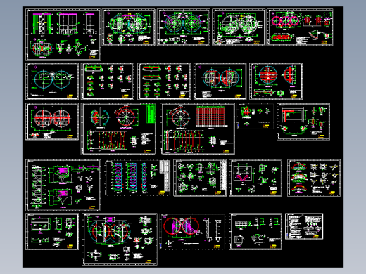 灰库结构设计图-全套