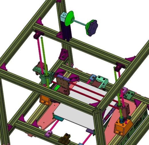 Anet桌面级大尺寸3d打印机A8缩略图