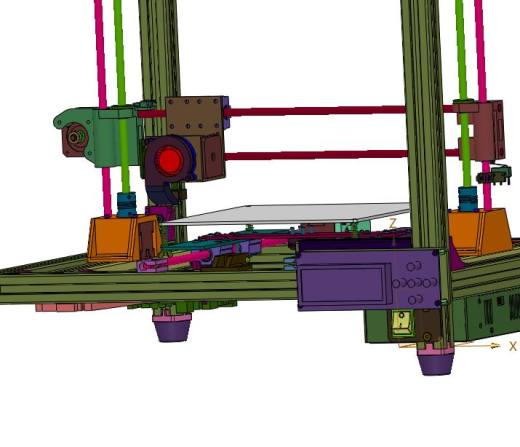 Anet桌面级大尺寸3d打印机A8缩略图
