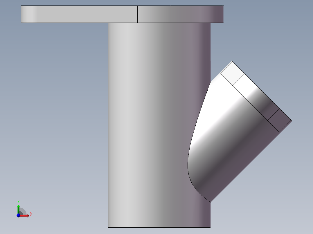 SW格式3D图(模型练习题)-039前视图
