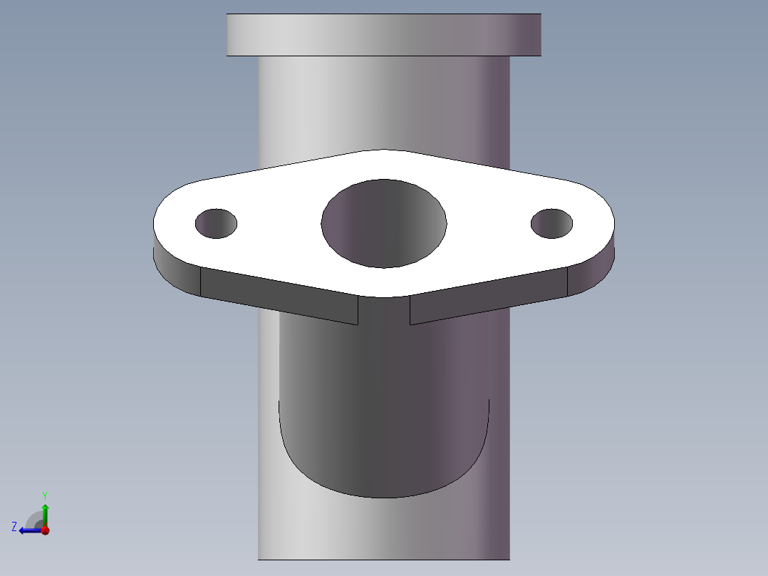 SW格式3D图(模型练习题)-039右视图