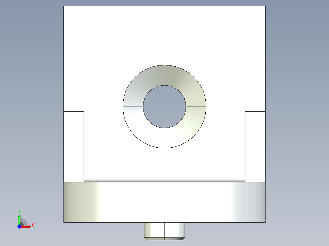 型材-BR 10 SLOT TILTING BRACKET KJN518424前视图
