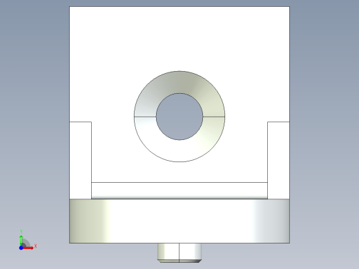 型材-BR 10 SLOT TILTING BRACKET KJN518424前视缩略图