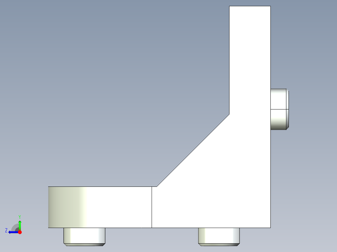 型材-BR 10 SLOT TILTING BRACKET KJN518424右视图