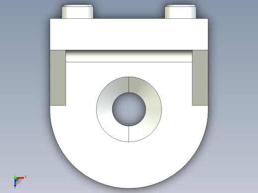型材-BR 10 SLOT TILTING BRACKET KJN518424俯视缩略图