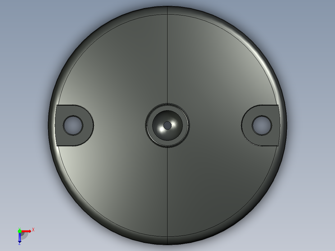 型材-KJN ZINC BOLT DOWN _20 BASE 098D120ZBS俯视图