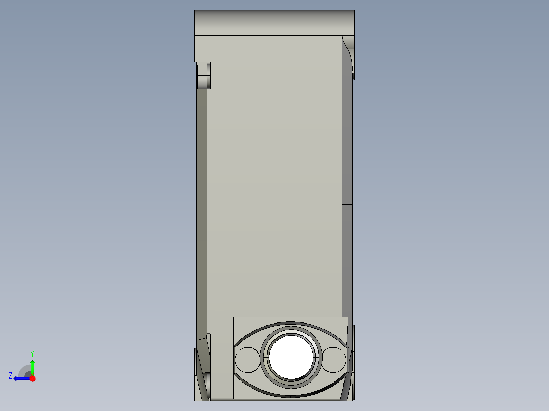 基恩士IG-028_R_kc图纸模型右视图