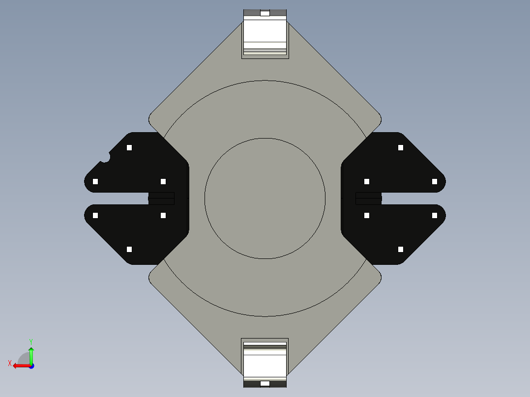 RM12核心和附件线圈架12针后视图