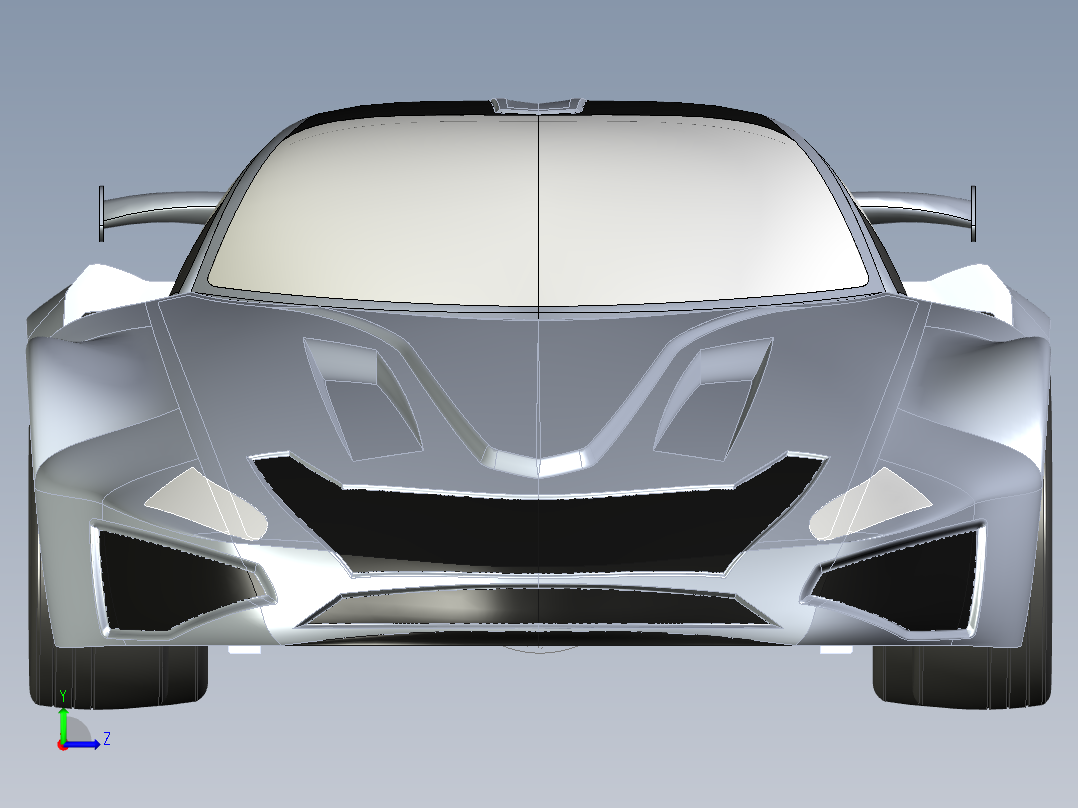 汽车车身 (26)左视图