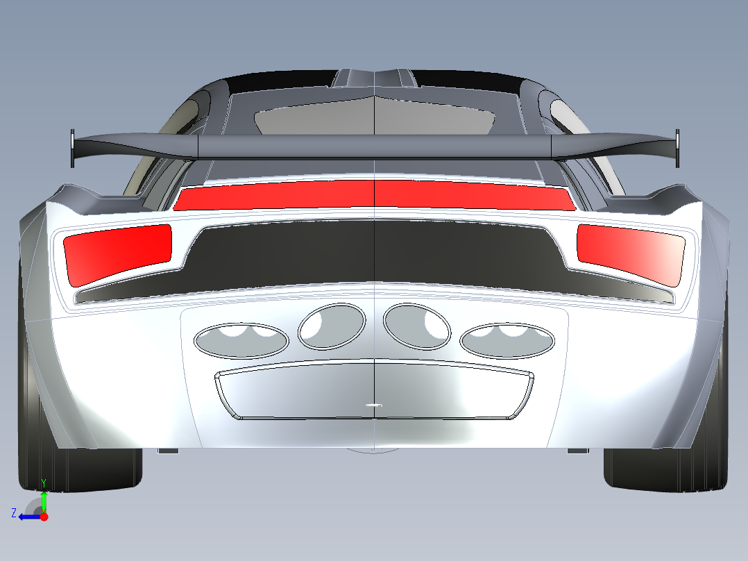 汽车车身 (26)右视图