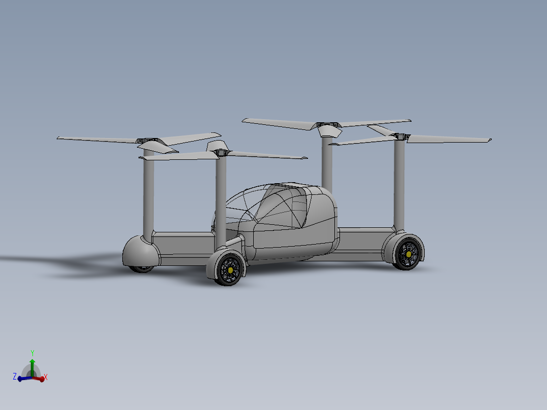 直升机概念轮廓