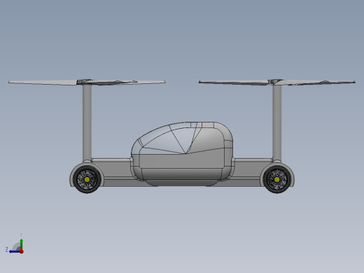 直升机概念轮廓右视缩略图