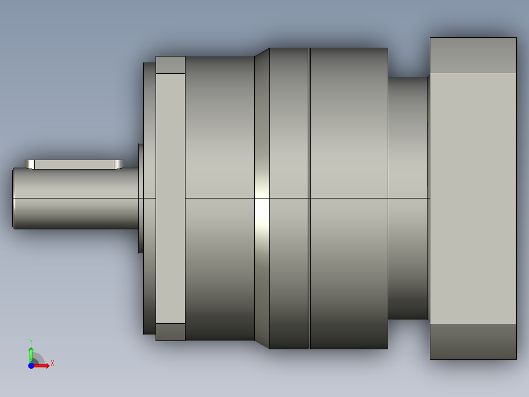 斜齿PHL115-L1 24-110-145-M8.STEP前视图
