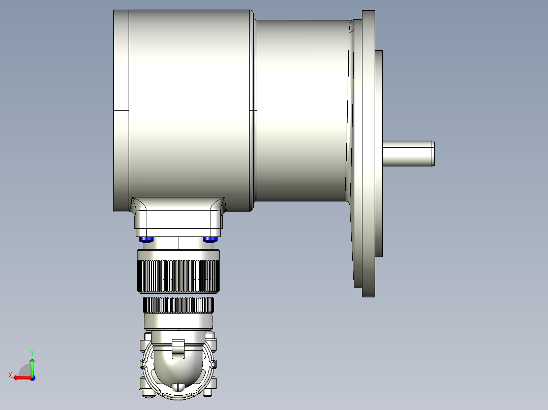 NOVOTECHNIK角度位移传感器IGP 系列后视图
