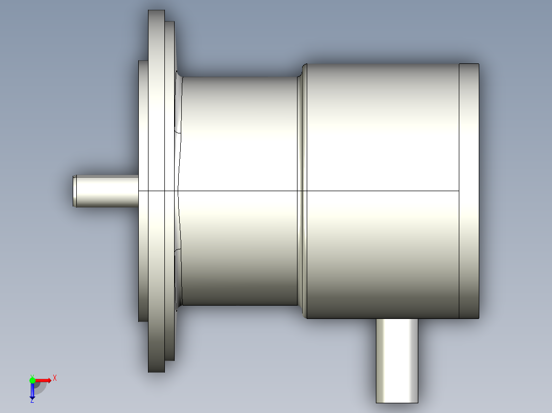 NOVOTECHNIK角度位移传感器IGP 系列俯视图