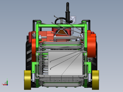 土豆收货机后视缩略图