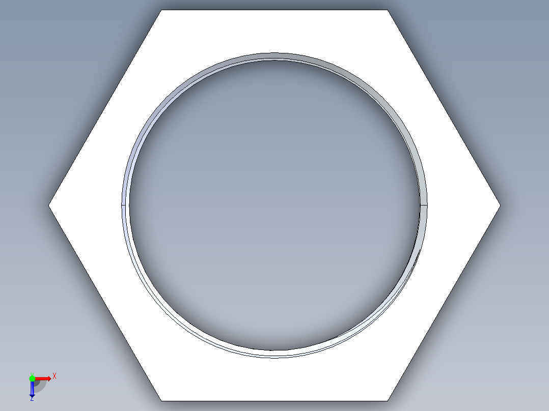 CPVC管件17-Sch80_ReducerBushing_FPTxSPIG_9838-292_2.5in x 2in俯视图