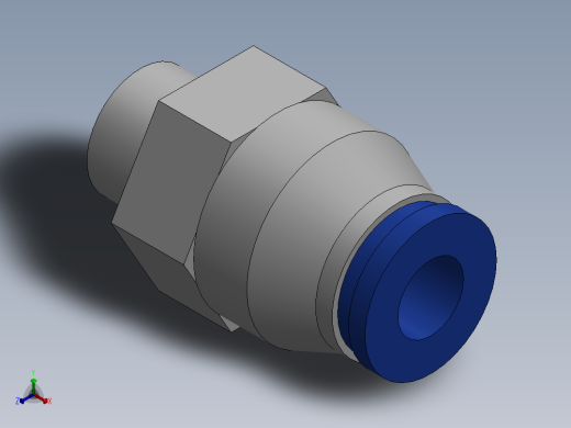 Ø6 x 1-8G - CONEXÃO RETA (C02250618)