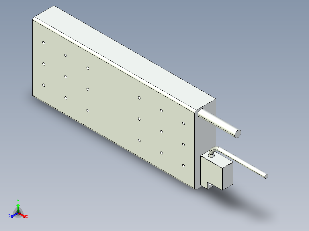 威洛博模组VJM50-B4正等轴测图