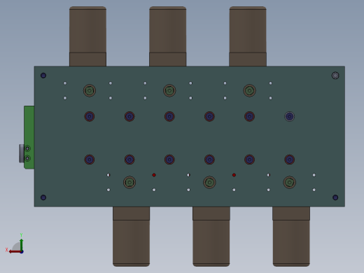 顶升送料组件（直线减速电机）后视缩略图