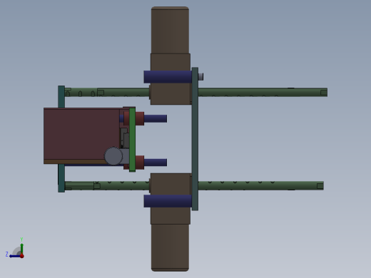 顶升送料组件（直线减速电机）右视缩略图