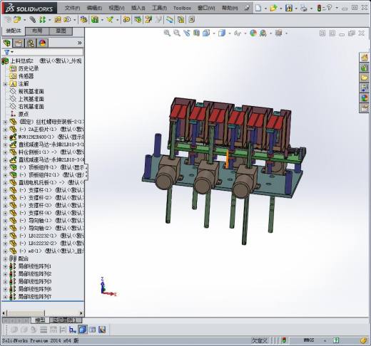 顶升送料组件（直线减速电机）缩略图