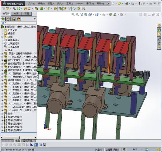 顶升送料组件（直线减速电机）缩略图