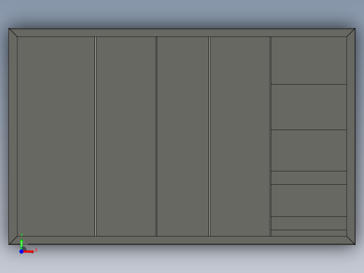 空气压缩机设计建模图前视缩略图
