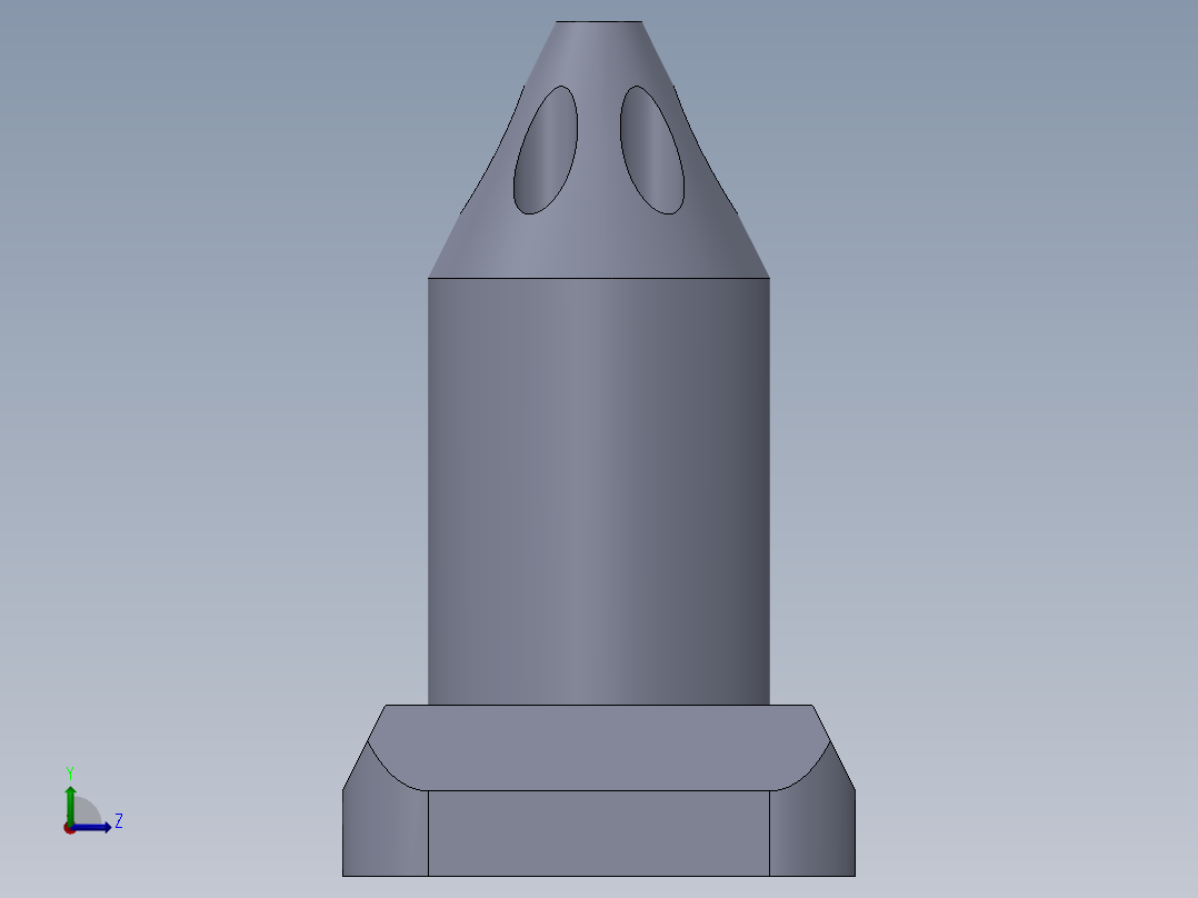 机械零件图7左视图