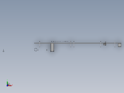 洒水车SolidWorks三维数据库前视缩略图