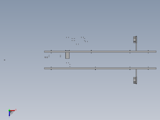 洒水车SolidWorks三维数据库俯视缩略图