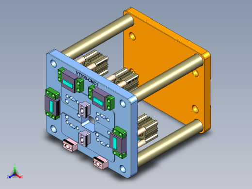 VT306-CNC1笔记本CNC工装夹具三维模型-0822