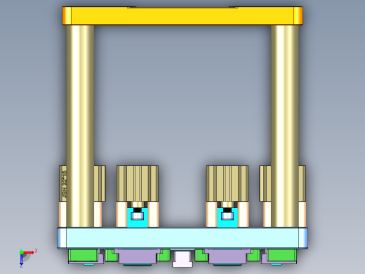 VT306-CNC1笔记本CNC工装夹具三维模型-0822俯视缩略图