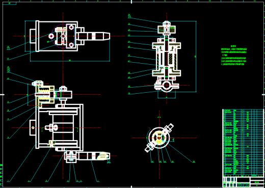 D0701-4个自由度焊接机器人设计CAD+说明书缩略图