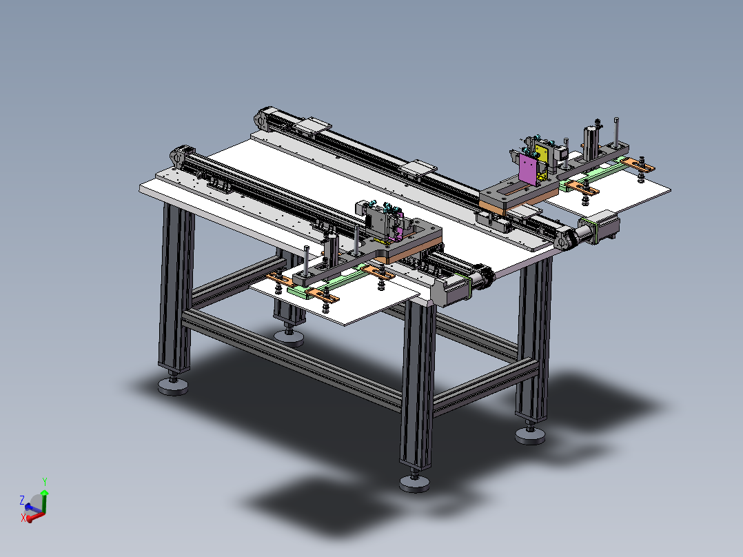 片状搬运机械手sw18可编辑