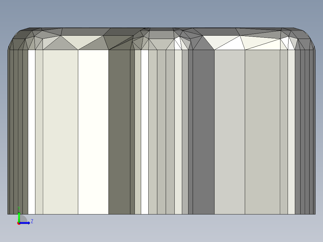 炉灶旋钮星形左视图