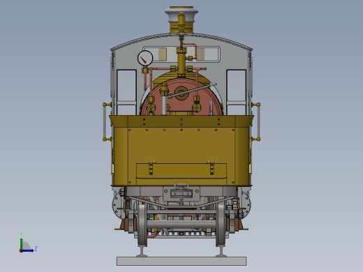 火车、动车、高铁(3)左视缩略图