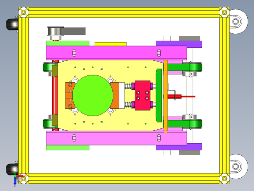 自动夹紧模型图俯视缩略图
