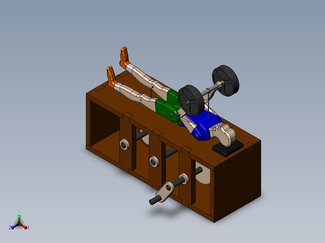 玩具(5)正等轴测图