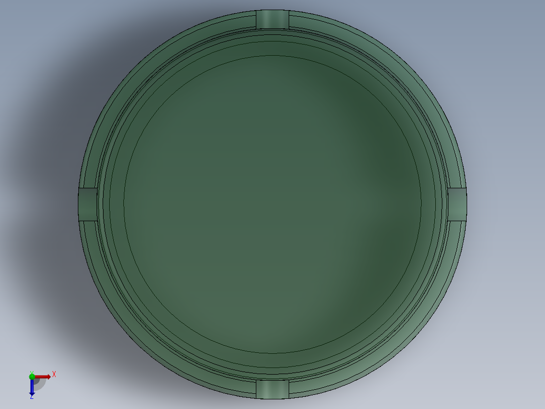 烟灰缸(31)俯视图