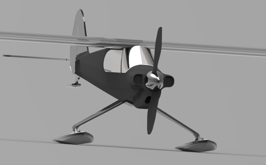 飞机3D打印模型