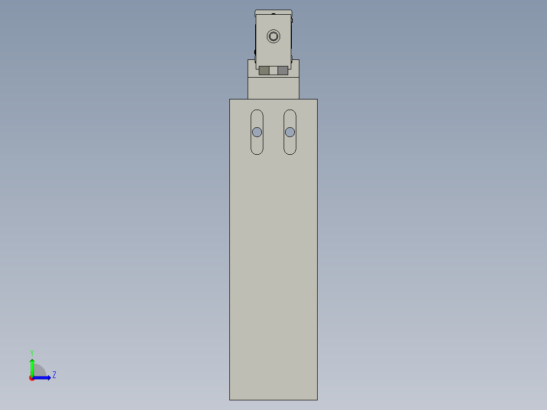 扬声器自动加工生产线设计-JA1308-HD-040000推料机构-V1左视图