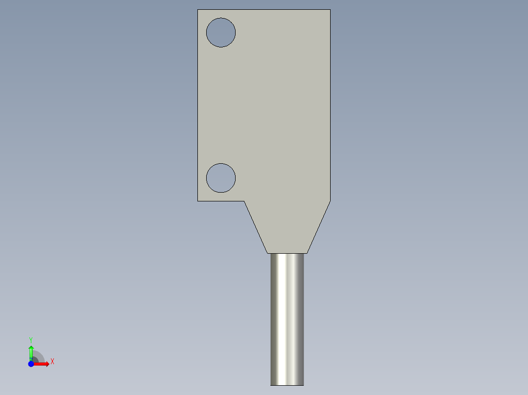 气缸自动化装配生产设备设计-EX-13B(光电2)前视图