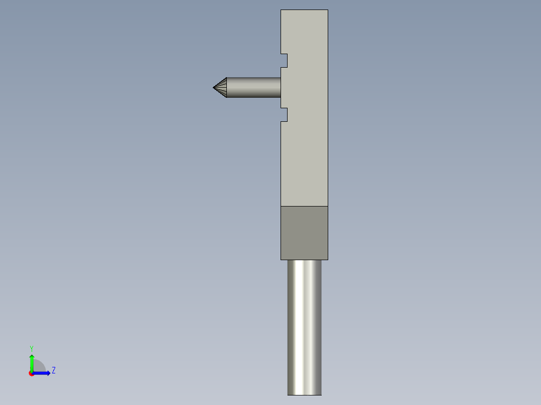 气缸自动化装配生产设备设计-EX-13B(光电2)左视图